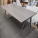 Ikea Straight Desk Training Table w/ Grey Top