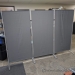Set of 3 Free Standing Fabric Panels Room Dividers