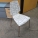 Set of 4 IKEA Vilmar White Stacking Dining Guest Chairs