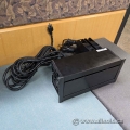 AMX Black 2 Outlet Boardroom Table Power Grommet w/ Power & Data