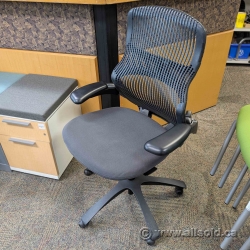 Grey Seat Knoll Generation Ergonomic Adjustable Task Chair