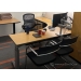 Knoll Cherry L Suite Office Desk