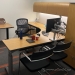 Knoll Cherry L Suite Office Desk