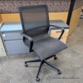 Black Air Mesh Office Meeting Chair