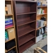 Mahogany Bookshelf Bookcase w/ Adjustable Shelves