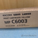 Yellow Ricoh Savin Lanier MP C6003 Toner Cartridge