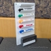 Wall Mounted 6 Slots Whiteboard Marker & Eraser Holder