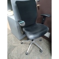 Kimball Itsa Mesh Leather High Back Office Chair B Grade