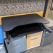 Rocelco 32" Sit-Stand Adjustable Desk Riser w/ Lift Locks