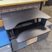 Rocelco 32" Sit-Stand Adjustable Desk Riser