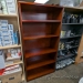 Mahogany Bookshelf Bookcase w/ Adjustable Shelves