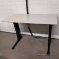 Herman Miller 47 x 23 Light Grey Side Run Off Training Table