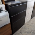 Performance Black 4 Drawer Lateral File Cabinet Performance Black 4 Drawer Lateral File Cabinet
