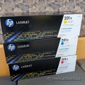 Set of 3 HP Laserjet 201X Colour Toner Cartridges