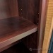 Mahogany Bookshelf Bookcase w/ Adjustable Shelves