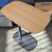Light Tone Side End Tablet Table