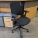 Black Steelcase Leap V2 Adjustable Ergonomic Task Chair
