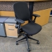 Black Steelcase Leap V2 Adjustable Ergonomic Task Chair