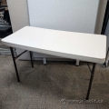 Lifetime Grey Folding Table