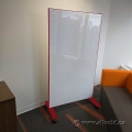 Clarus go Mobile Portable Rolling Glass Whiteboard w/ Red Frame Clarus go Mobile Portable Rolling Glass Whiteboard w/ Red Frame