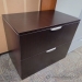 Espresso 2 Drawer Wood Lateral File Cabinet