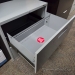 30" Global Grey 2 Drawer Lateral File Cabinet, Locking