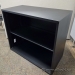 Steelcase Black Metal Bookshelf Bookcase 36" x 18" x 31.5"