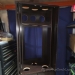 Dark Walnut 4 Door Storage Cabinet
