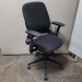 Black Steelcase Leap V2 Adjustable Ergonomic Task Chair
