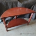 Autumn Maple Half Moon Semicircle Accent Table 42x18x30