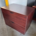 Mahogany 36" 2 Drawer Lateral File Cabinet w/ Rear Lip