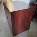 Mahogany 36" 2 Drawer Lateral File Cabinet w/ Rear Lip