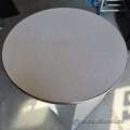 24" Round Grey Surface w/ Black Trim