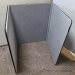 Radius Tri-Fold Velcro Trade Show Display Board Background