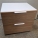 Teknion White & Medium Maple 2 Drawer Lateral File Cabinet
