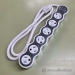 360 Electrical 6 Outlet PowerCurve Surge Protector Power Bar