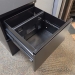 Meridian Black 2 Drawer Legal Pedestal File File