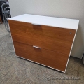 Kimball Corian Cased 2 Drawer Lateral File Cabinet Wood Front Kimball Corian Cased 2 Drawer Lateral File Cabinet Wood Front