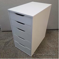 Ikea Alex 5 Drawer Storage Cabinet