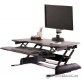 Varidesk Essential 36" Black Height Adjustable Desktop Sit Stand