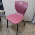 Classroom Select Burgandy Plastic Stacking Guest Chair 19.5" H