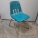 Virco Teal Plastic Steel Stacking Student Guest Chair 16" H