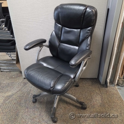 Staples Osgood Bonded Leather High-Back Task Meeting Chair