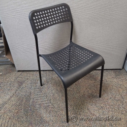 Ikea Adde Stacking Black Student Guest Chair