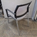 SitOnit Focus Grey Mesh and Black Arms Stacking Side Guest Chair