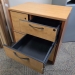 Light Maple Double Wide Pedestal Storage & Filing Cabinet 30" W