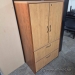 Light Maple 2 Door, 2 Drawer Storage & File Cabinet