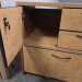 Light Maple Double Wide Pedestal Storage & Filing Cabinet 30" W