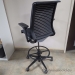 Steelcase Think Black Mesh Adjustable Drafting Stool Task Chair