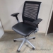 Steelcase Think V2 Mesh Back Leather Seat Adjustable Task Chair
